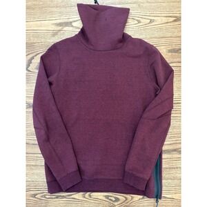 Nike Men's Medium Red/Black/Heather Fleece Funnel‎ Neck  Sweatshirt 679908-677
